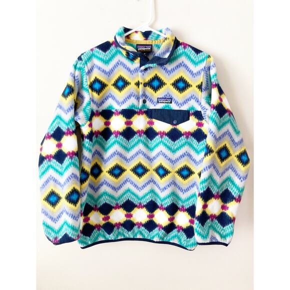 PATAGONIA Synchilla Snap-T Fleece Pullover Timber Twist RARE XS - Picture 4 of 10